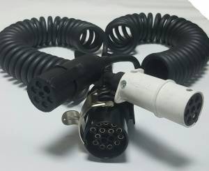 Кабель спирал.элек.Адаптер15/14Р-2*7 ISO 1185+3731 Кабель спирал.элек.Адаптер15/14Р-2*7 ISO 1185+3731